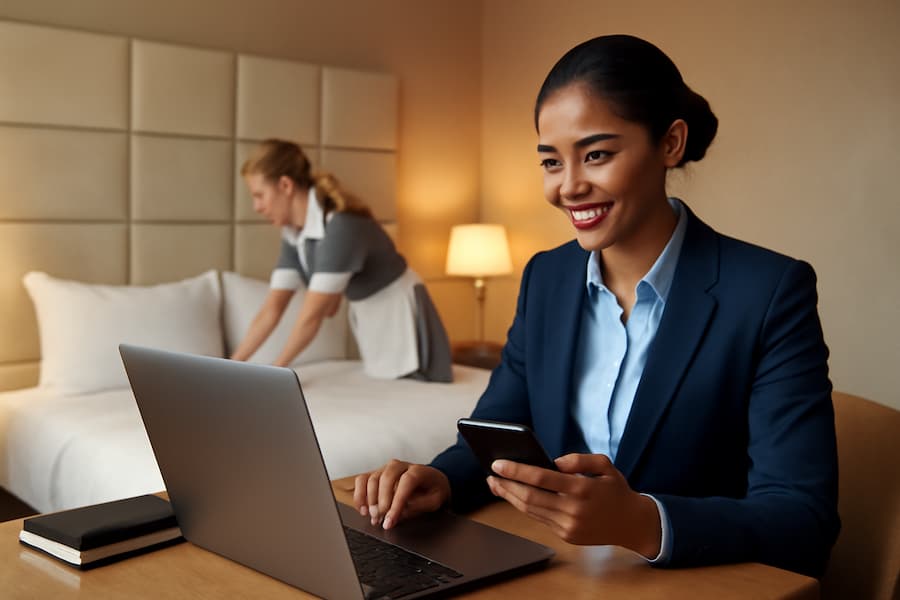 improve hotel efficiency | hotel task management